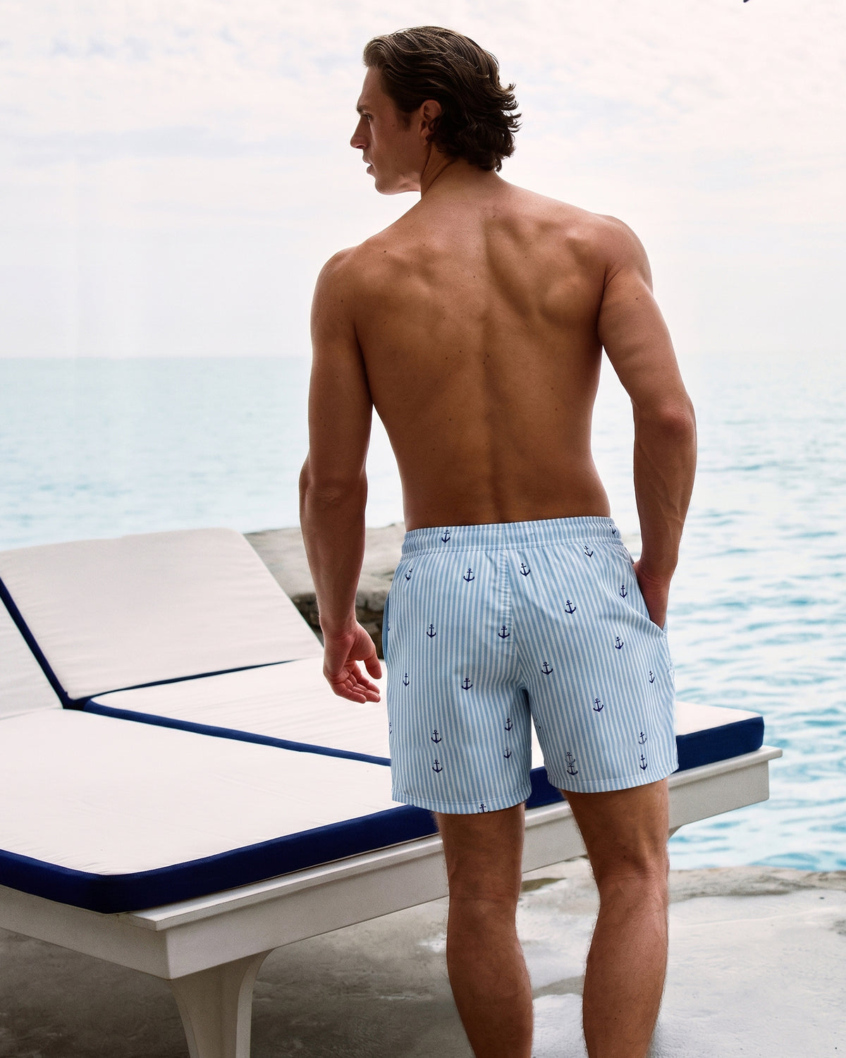 Sixfish Mens Swim Trunks With Compression Liner 5 Inch,2-in-1 Bathing Suit