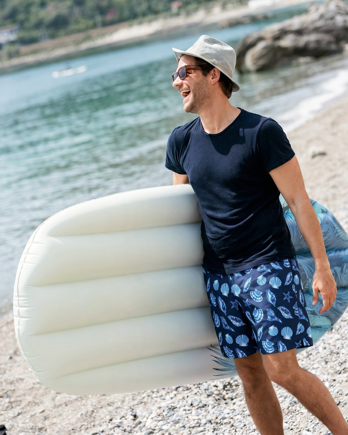Sixfish 7 Inch 2 in 1 Swim Trunks