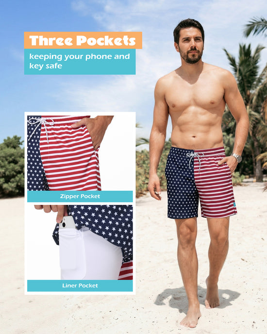 Sixfish 7 Inch 2 in 1 Swim Trunks